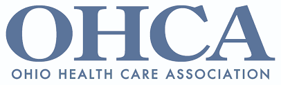 Ohio Health Care Association (OHCA) logo representing healthcare safety and industry partnership.