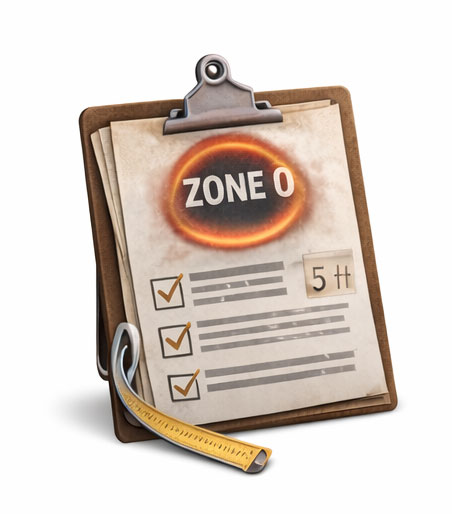 Zone 0 definition clipboard icon